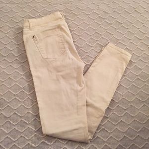 Zara Cream Skinny Jeans
