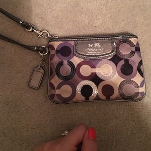 Coach wristlet