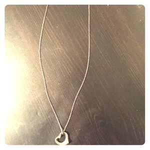 Tiffany & Co. Elsa Peretti Open Heart Necklace