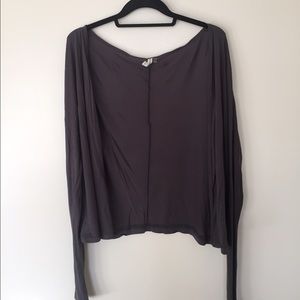 DARK GREY CARDIGAN
