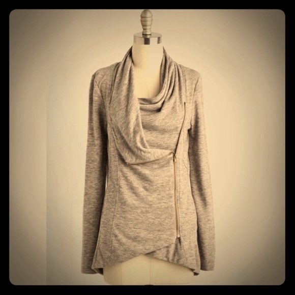 ModCloth Airport Cardigan in Oatmeal
