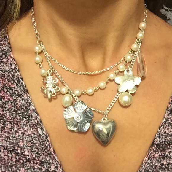 Set of 4 bracelets and necklace. Never used - Picture 2 of 3