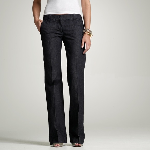 🔷SOLD🔷 J.Crew Downtown Denim Trouser Jeans