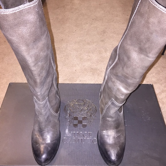Vince Camuto Tall Leather Riding Boots
