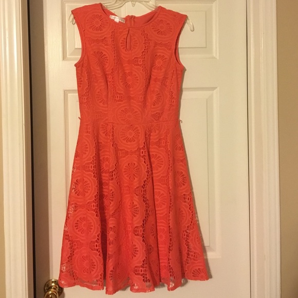 Coral Sunday Dress