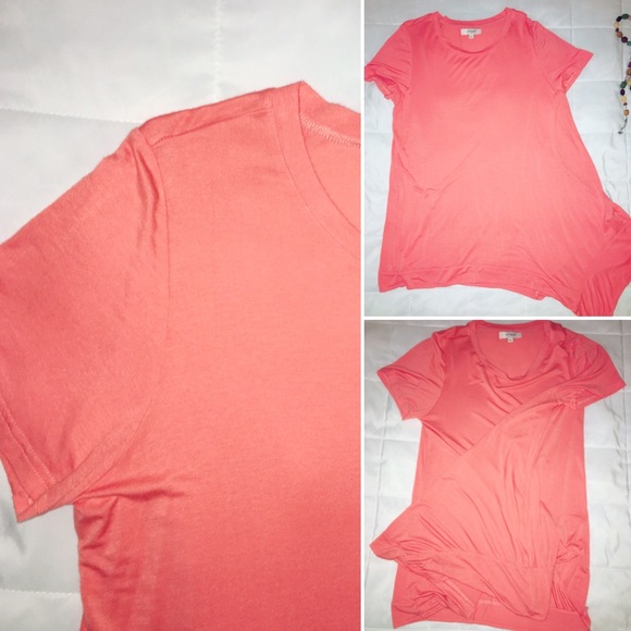 Cap Sleeve "Hit the Slopes" Tunic in Peach - Picture 7 of 8