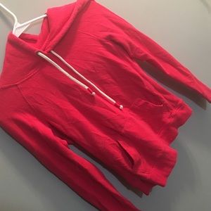Garage Basic Red Pullover Hoodie XS