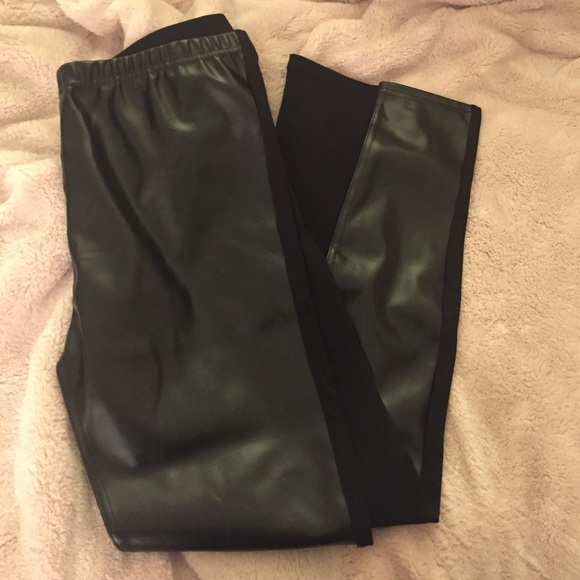 Jessica Simpson Faux Leather Leggings
