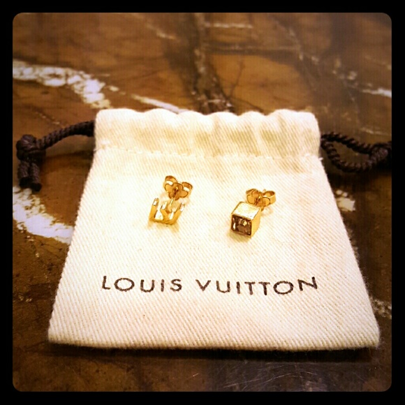 Louis Vuitton Jewelry - *sold* Authentic Louis Vuitton Earrings