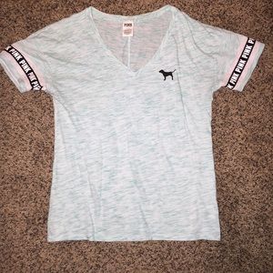 VS PINK V-Neck Tee Shirt