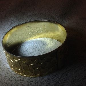 Used Original Coach Gold bracelet