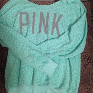 PINK aqua sweater