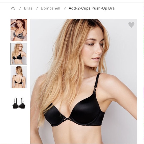 Victoria's Secret miraculous Bombshell bra 34A