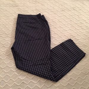 Printed Cropped Pants