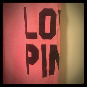 VS Pink crop sweat pants