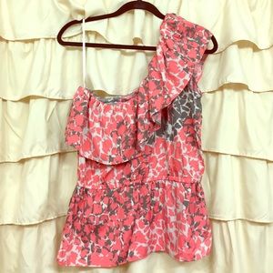 Banana Republic one shoulder top