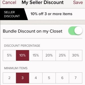 10% off of 3 items!!