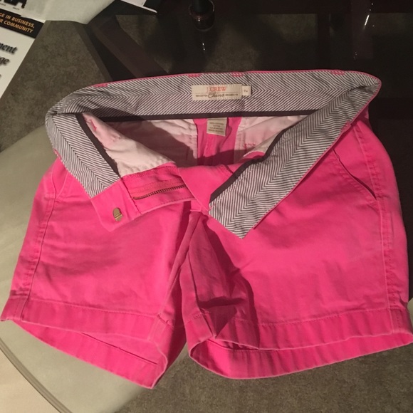 J. Crew broken-in cotton chino, bright pink