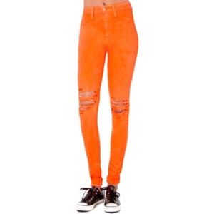 Akira Coral Skinny Jeans