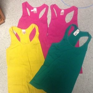 Bundle of workout tanks
