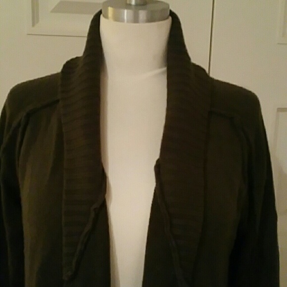 Brown open cardigan - Picture 2 of 3