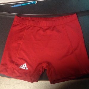 NWT Red Adidas Shorts