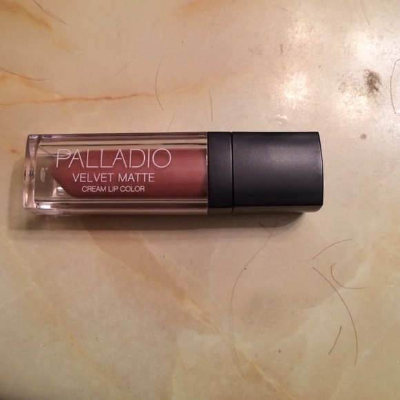 Velvet matte Palladio liquid lipstick.