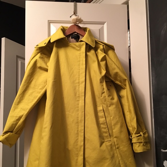 J. Crew Yellow Raincoat (Paddington)