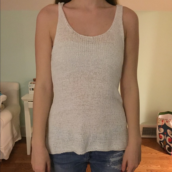 Crochet sweater tank