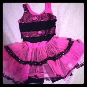 Girls size 7-12 hip hop dance costume