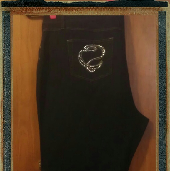 🔮New Rhinestone Fancy Jeans - Picture 3 of 4