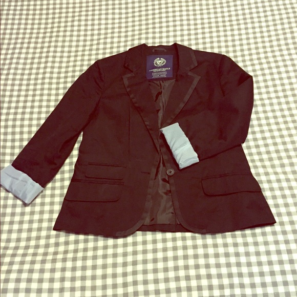 American eagle women's tuxedo jacket
