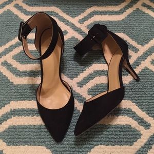 Zara black kitten heels