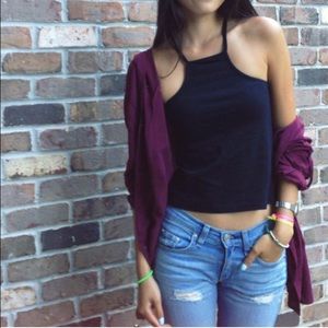 Brandy Melville High Neck Tank