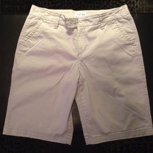 Light Gray Bermuda Shorts