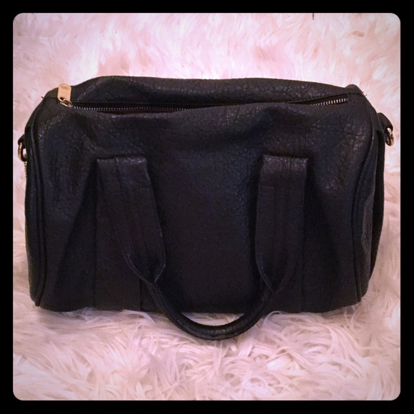 Vieta black studded purse