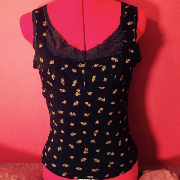 Free People Black Camisole