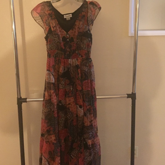 Animal print dress