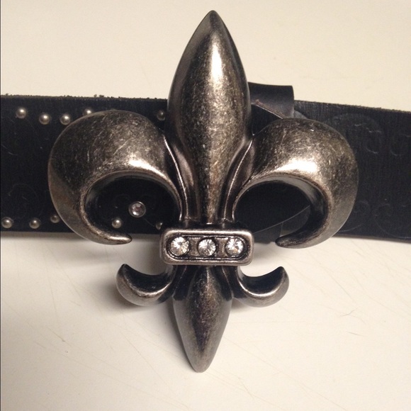 Miss me real leather belt