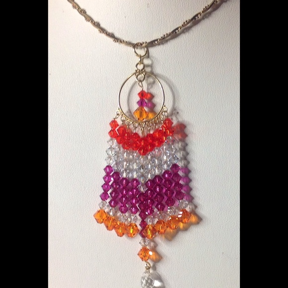 Handmade Swarvorski Crystal 🎈HOST PICK🎈14K Gold