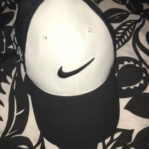 Black and White Nike Hat