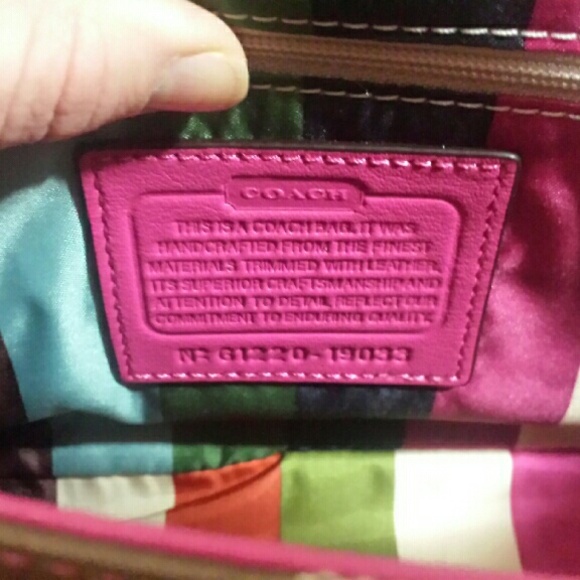 **SOLD** NWT Coach Signature City Willis - Picture 3 of 4