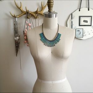 ❌SOLD❌Blue Statement Necklace