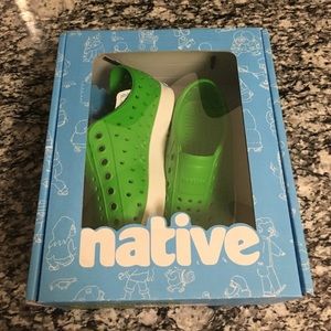 Boys shoe size 12 Native Green