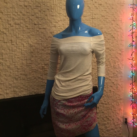 James Perse Cotton Tee in White