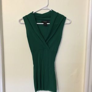 Green nylon mesh top from Arden B