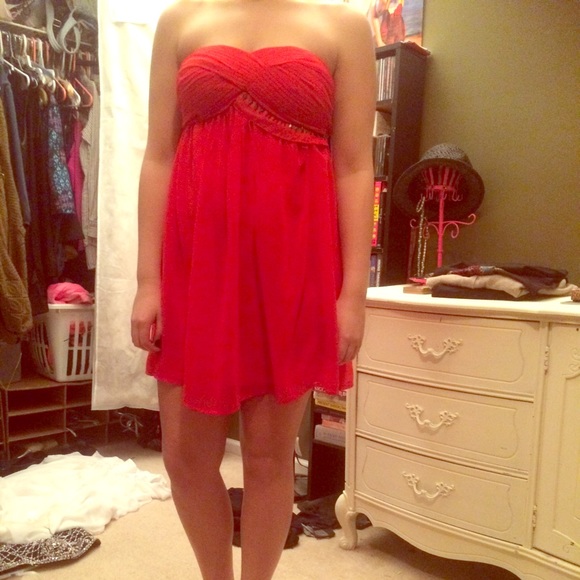 Red Dress from Charlotte Russe!