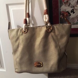 Michael Kors: Marina Canvas and Hemp Tote