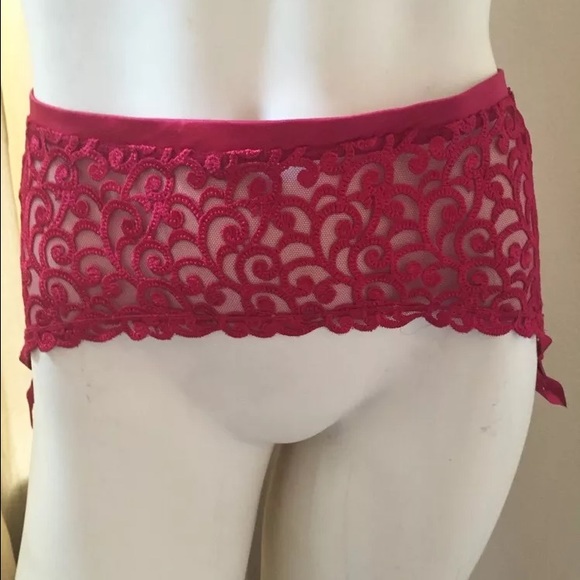 Victoria's Secret Red Garter Belt