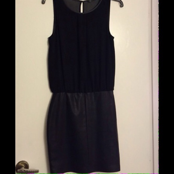 Zara black dress